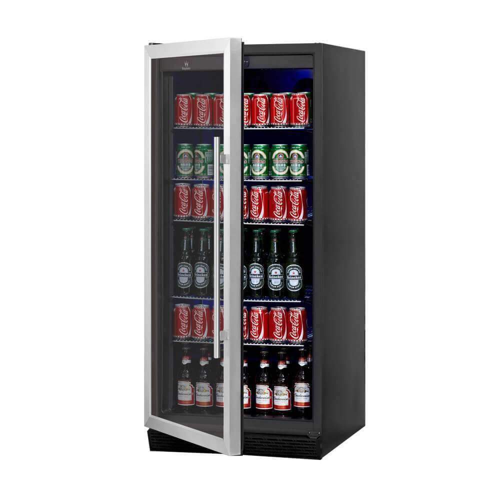 308 Litre Upright Glass Door Bar Fridge Beer Cooler Kb308bgs Au