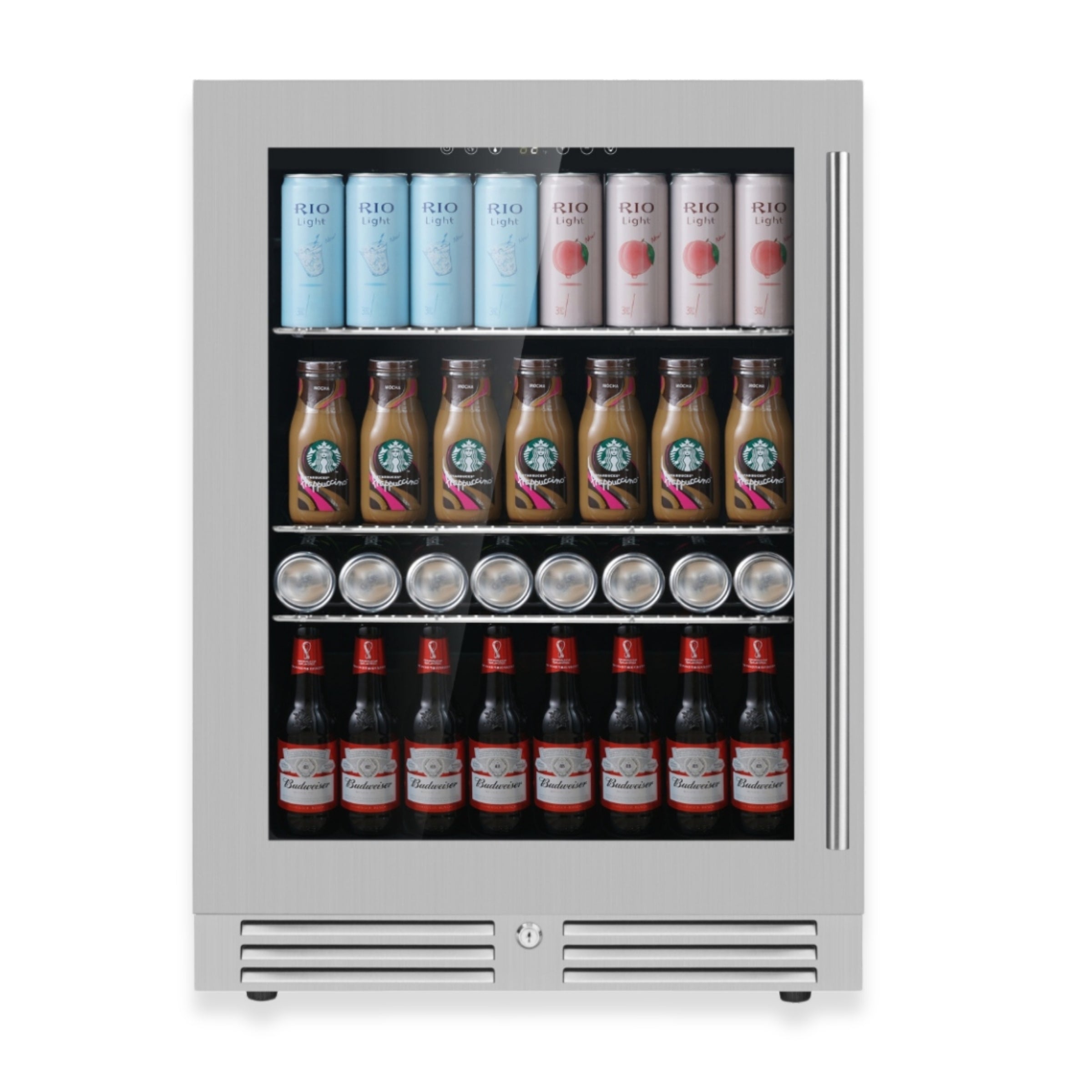 820mm Height Under Bench LOW-E Glass Door Beer Fridge