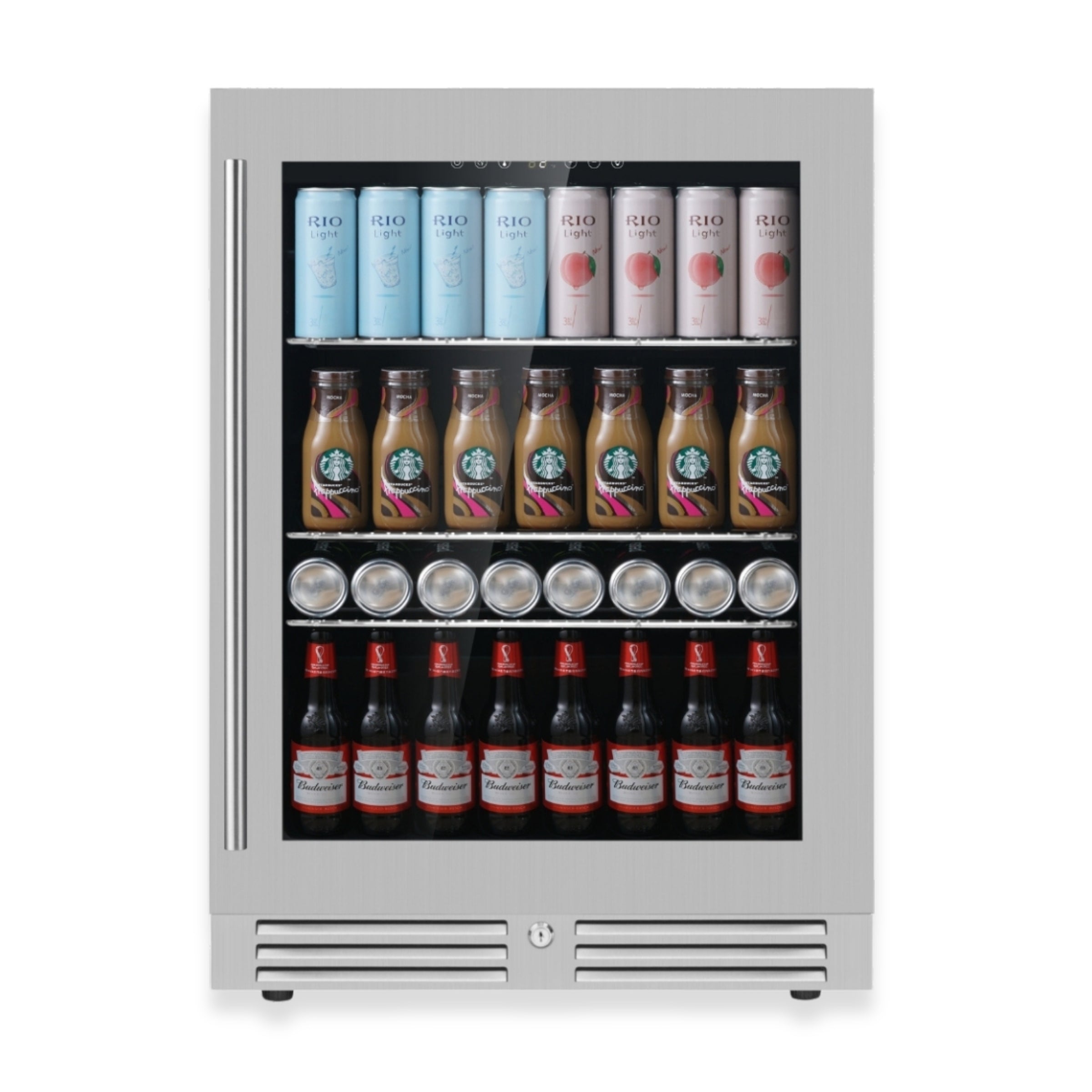 820mm Height Under Bench LOW-E Glass Door Beer Fridge