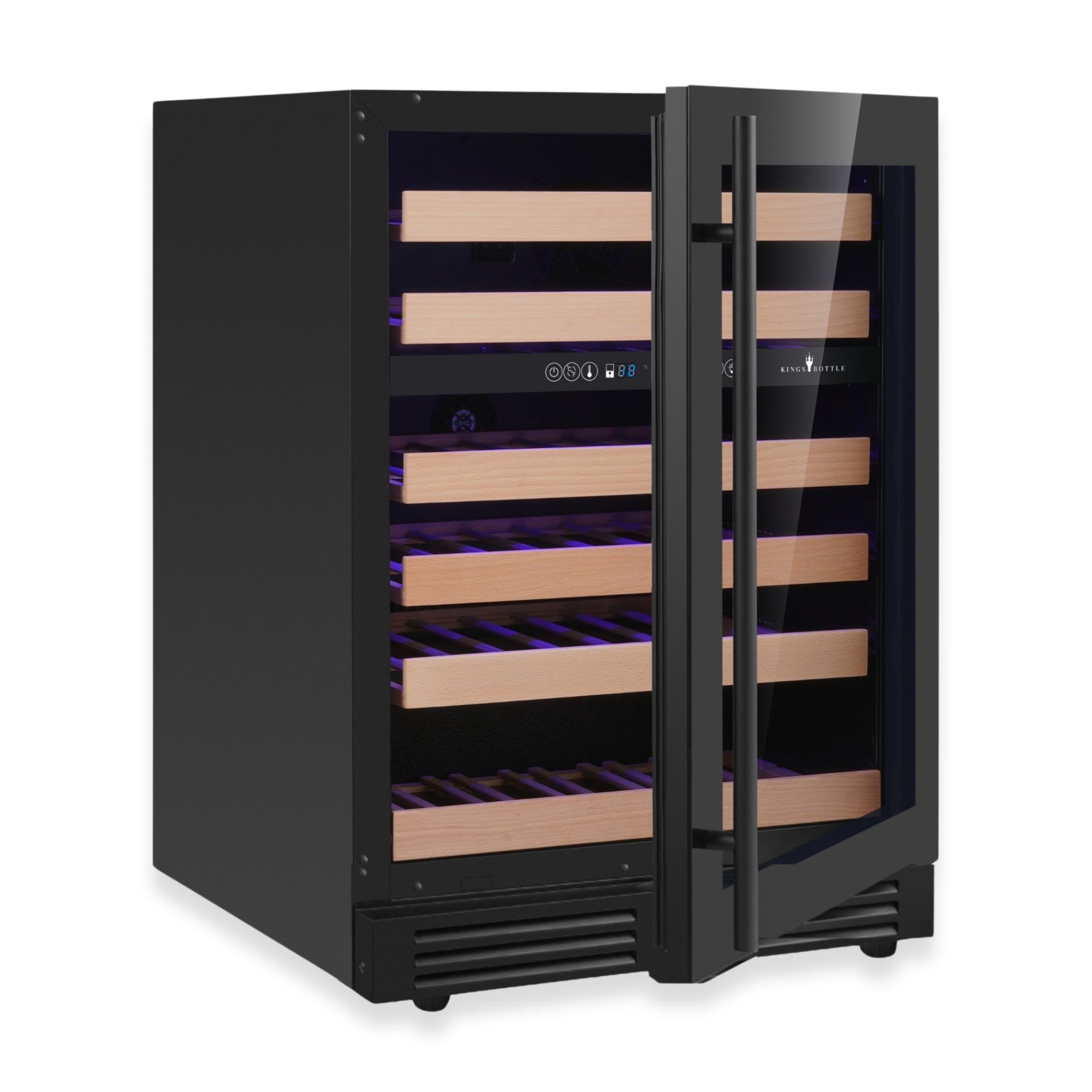 Dual Zone Wine Fridge 820mm - Under Counter | KingsBottle AU