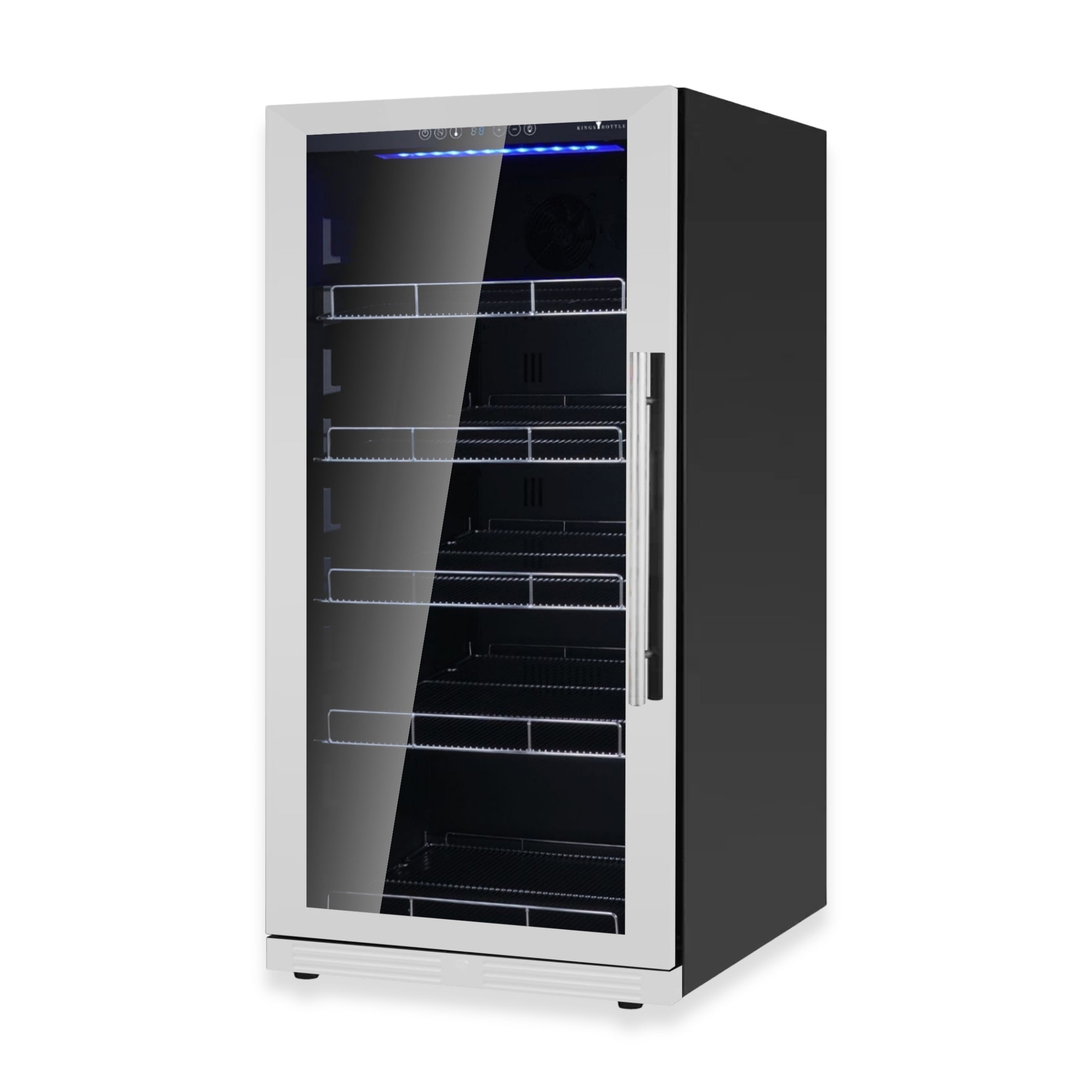 265 Litre Upright LOW-E Glass Door Bar Fridge