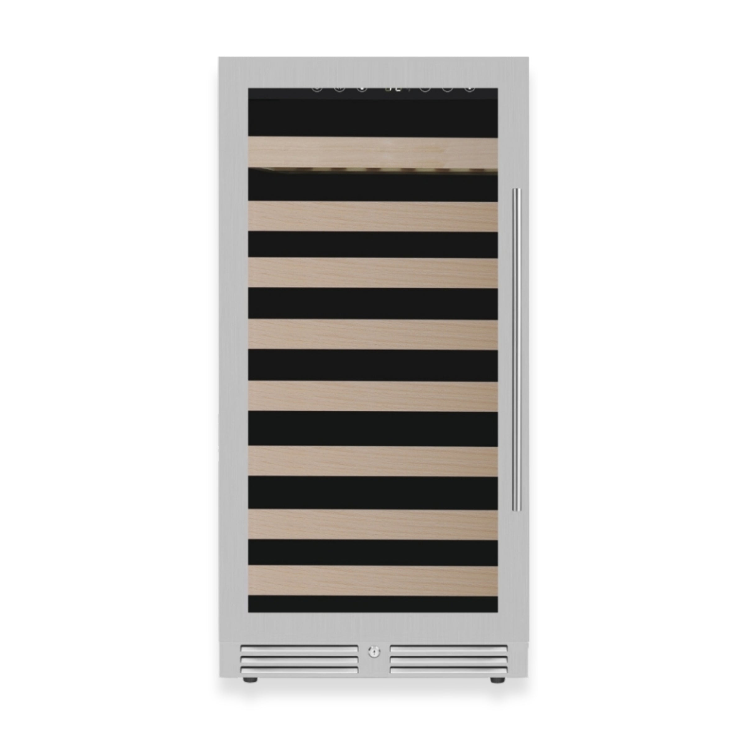 1200mm Height Upright LOW-E Glass Door Single Zone Wine Fridge