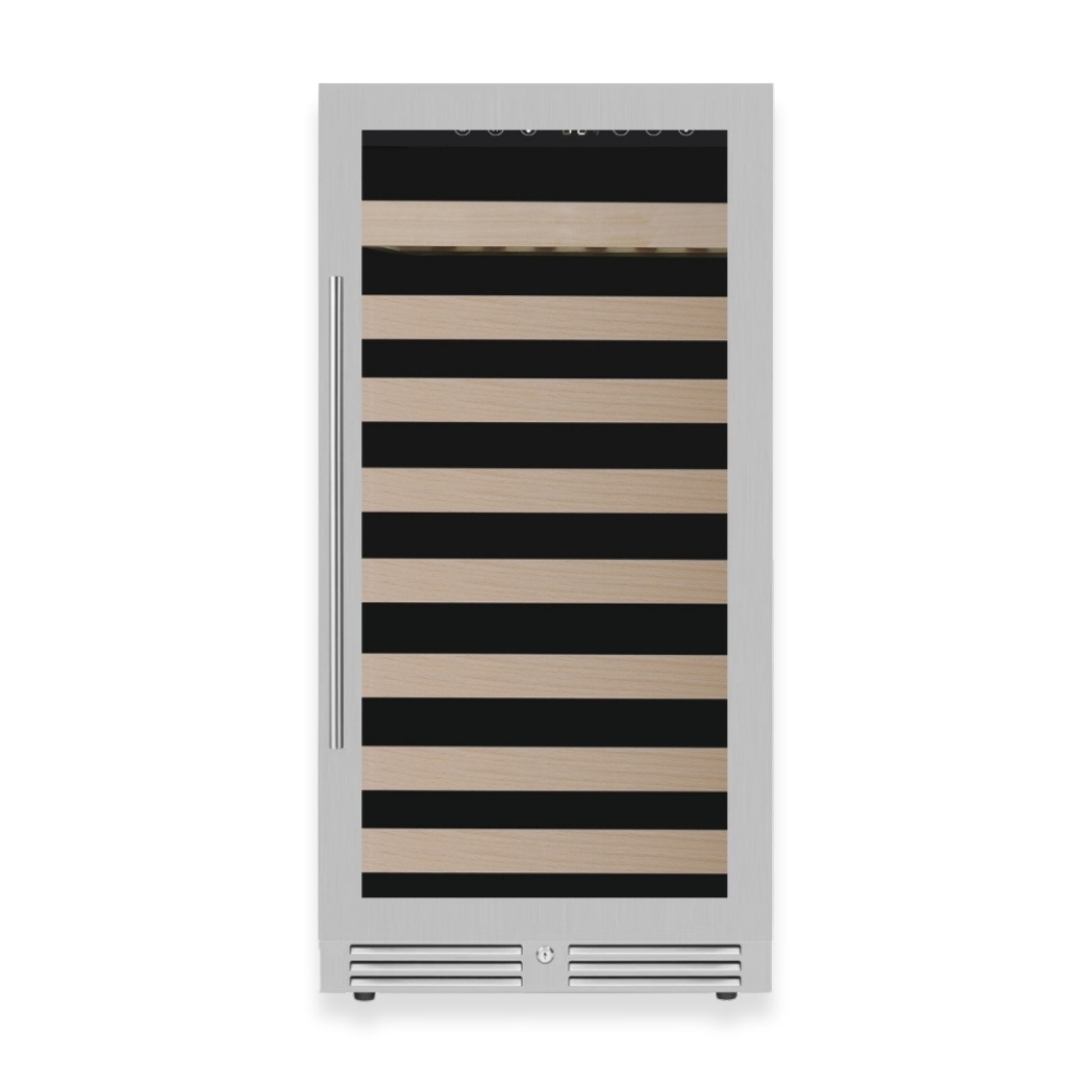 1200mm Height Upright LOW-E Glass Door Single Zone Wine Fridge