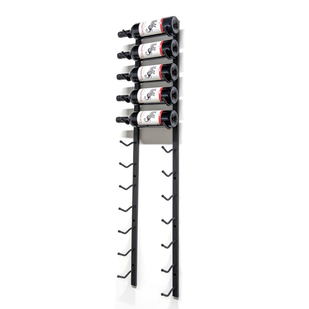 Label Display Wall Mounted Metal Wine Racks C-Type