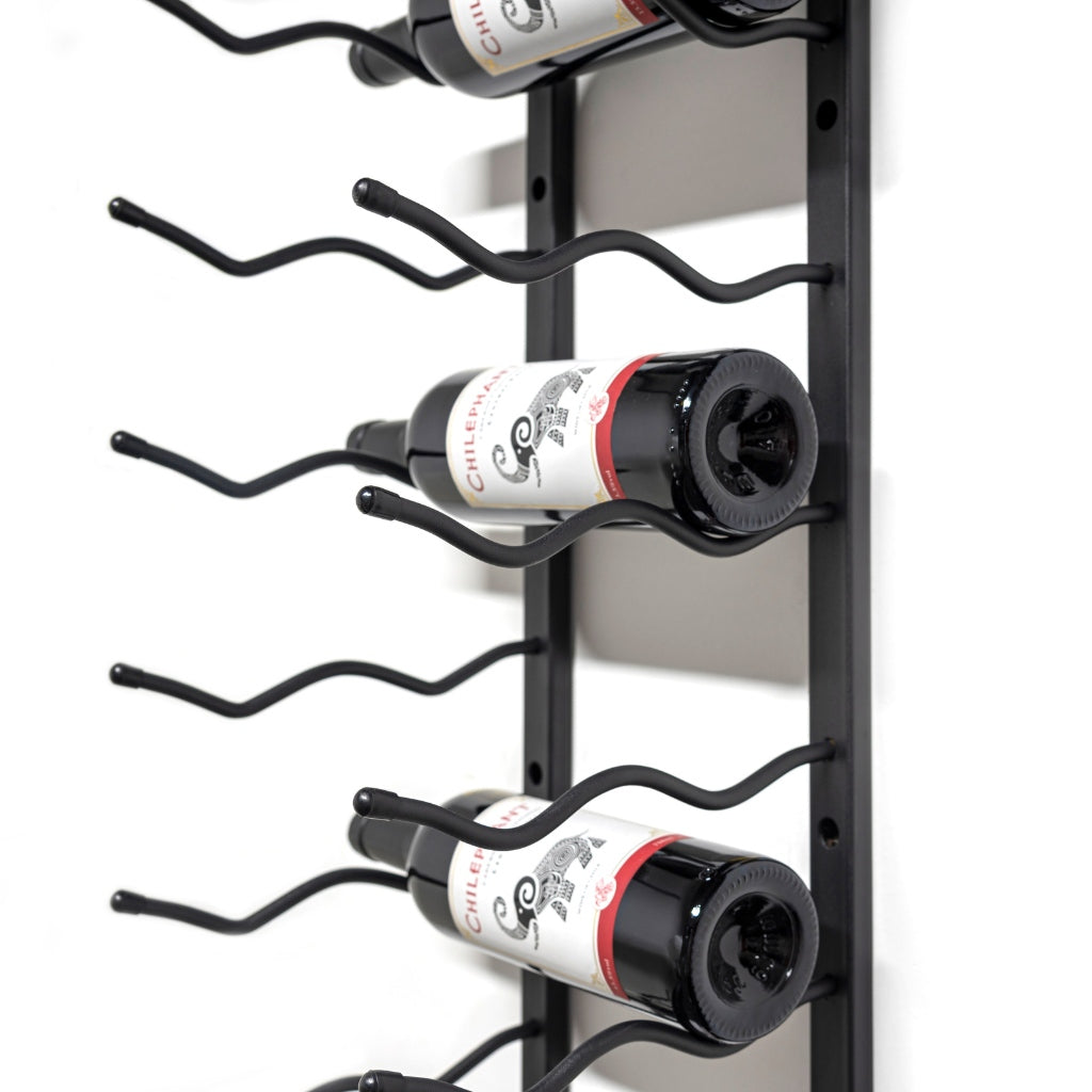 Label Display Wall Mounted Metal Wine Racks C-Type