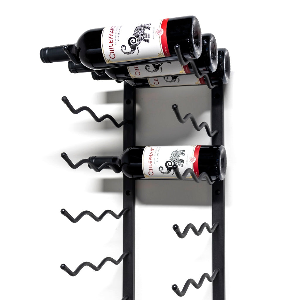 Label Display Wall Mounted Metal Wine Racks C-Type