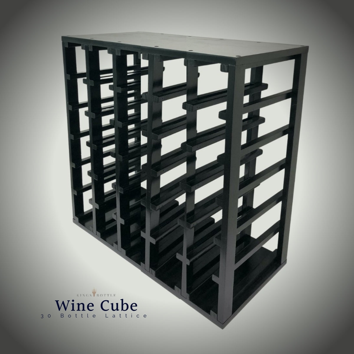 30 Bottle Lattice Wine Cubes | 18mm Thick