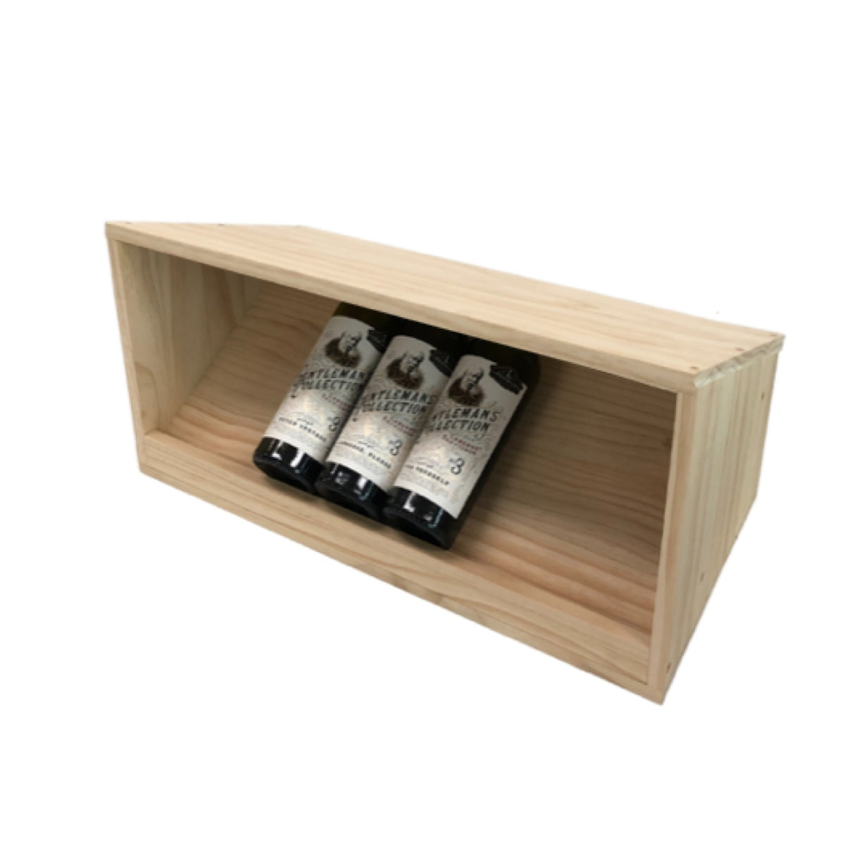 7 Bottle Display Wine Cube | 18mm Thick