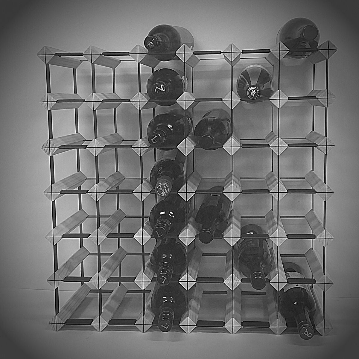 Classic Timber Wine Rack ｜ 12 to 120 Bottles