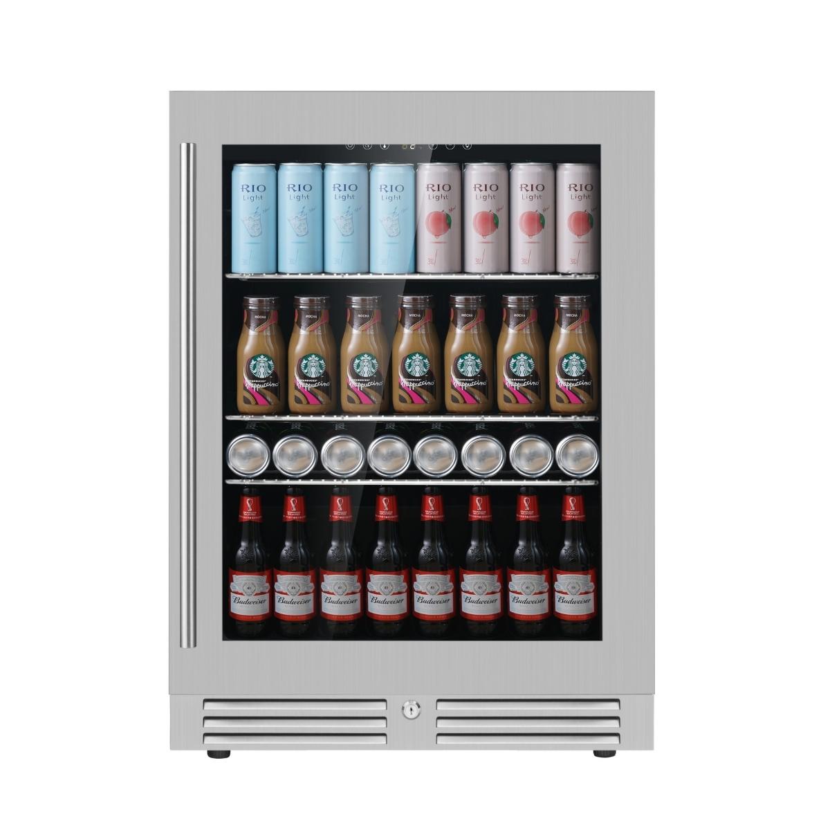 820mm Height Under Bench LOW-E Glass Door Beer Fridge