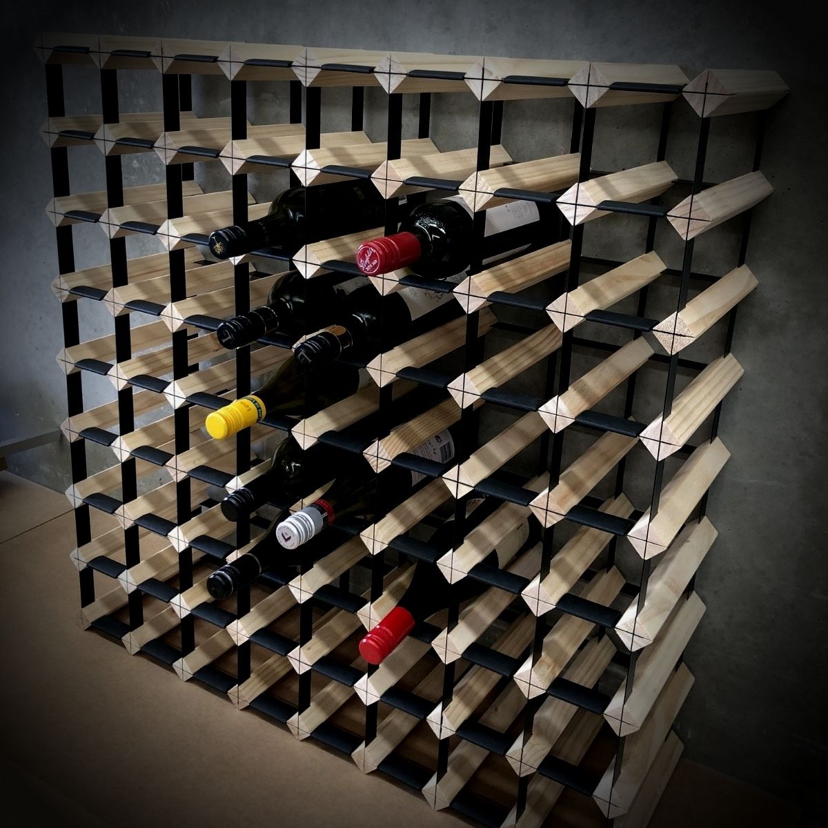 Classic Timber Wine Rack ｜ 12 to 120 Bottles